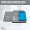 Jumbl Velcro Puzzle Portfolio Caddy, Puzzle Holder W/Puzzle Trays & Handle for 1,000-Piece Puzzles